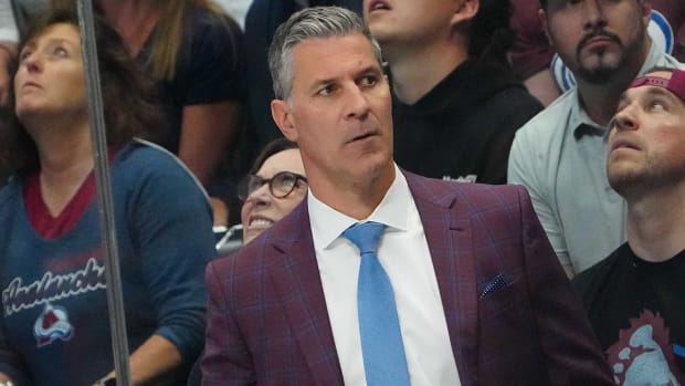 Colorado Avalanche head coach Jared Bednar